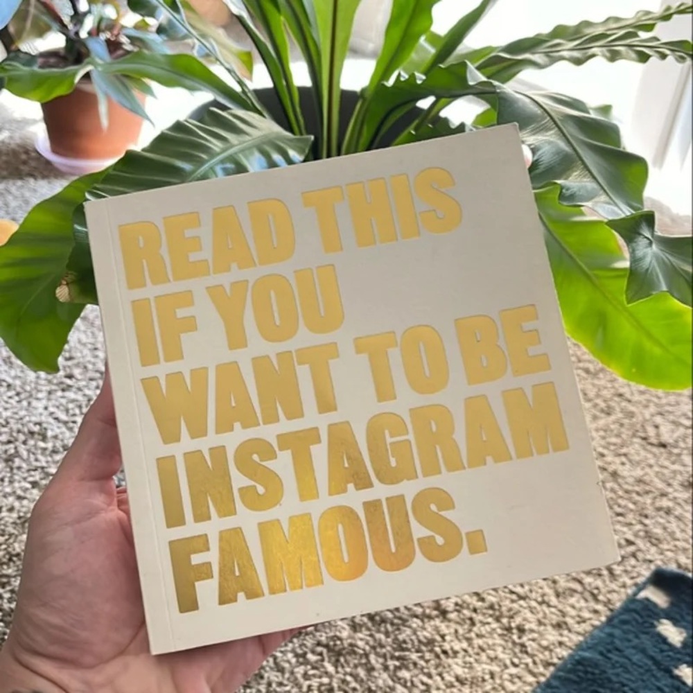 Read This If You Want to Be Instagram Famous Book • NEW